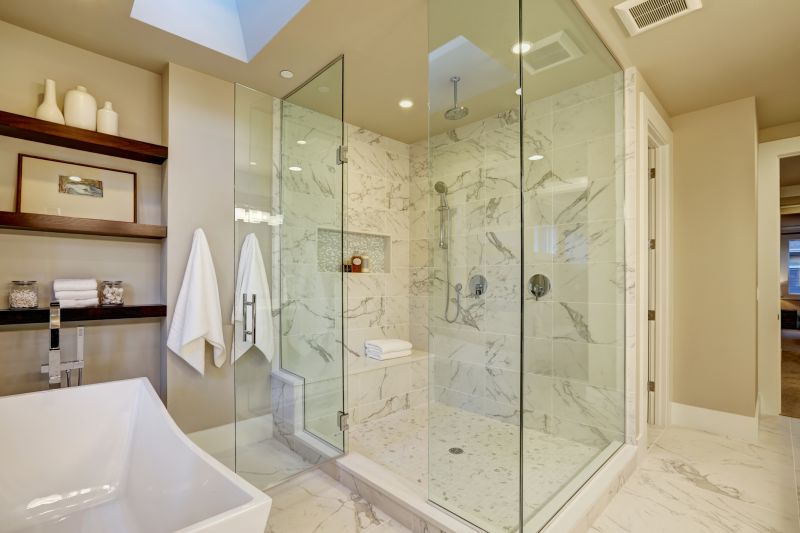 Stylish Shower Features